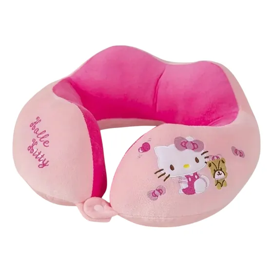 Almohada Para Viaje Hello Kitty Sanrio Rosa Hello Kitty
