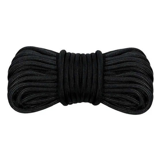 Paracord 550 Guepardo 10m 250kg 7 Filamentos Cordim Corda Cor Preto
