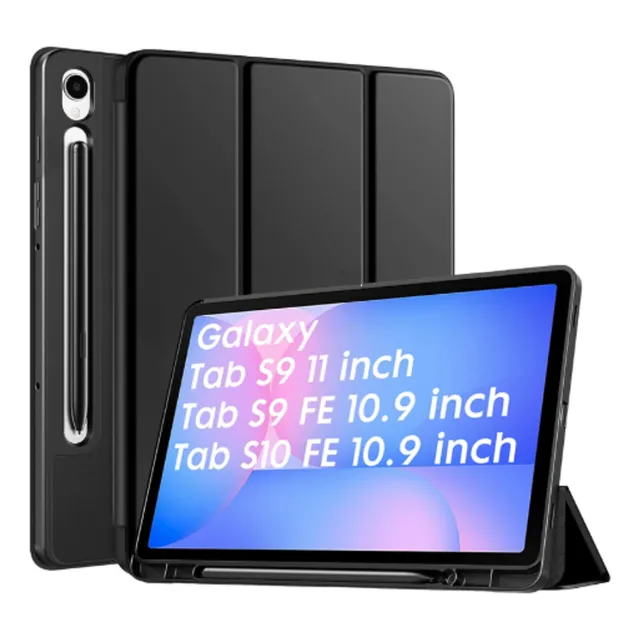 Funda Smart Case Porta Pencil Para Samsung Tab S10 Fe 10.9'