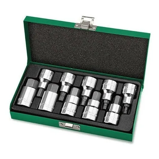 Juego Set Dados Allen Hexagonal Cuadrante 1/2 10 Piezas