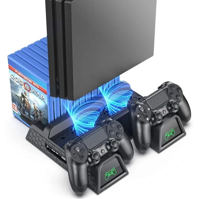 Ps4 / Slim / Pro Base Vertical Enfriadora Apoya Juegos Dobe
