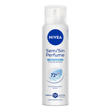 Nivea Desodorante Antitranspirante Aerossol Sem Perfume 150ml Nivea Desodorante Antitranspirante Aerossol Sem Perfume 150ml