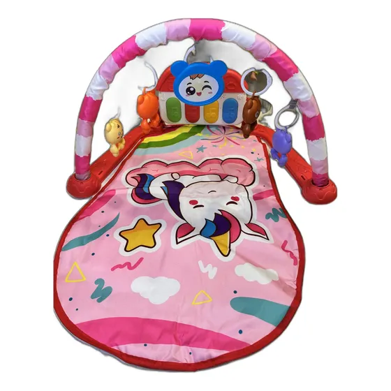 Gimnasio Bebe Nena Rosa Infantil Musical Piano Unicornio