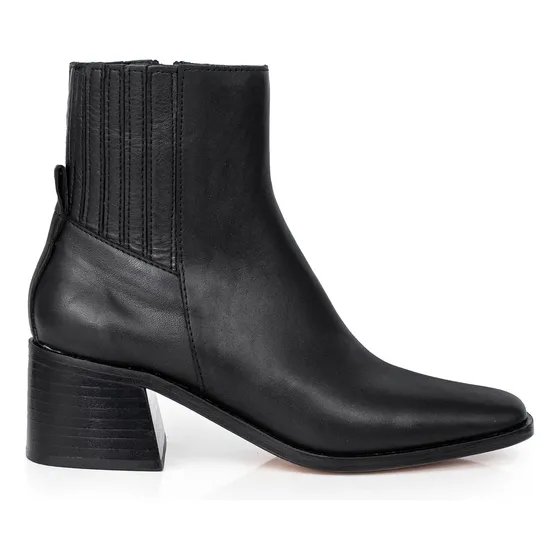 Bota Cuero Mujer Zapato Elegante Botita Premium Briganti