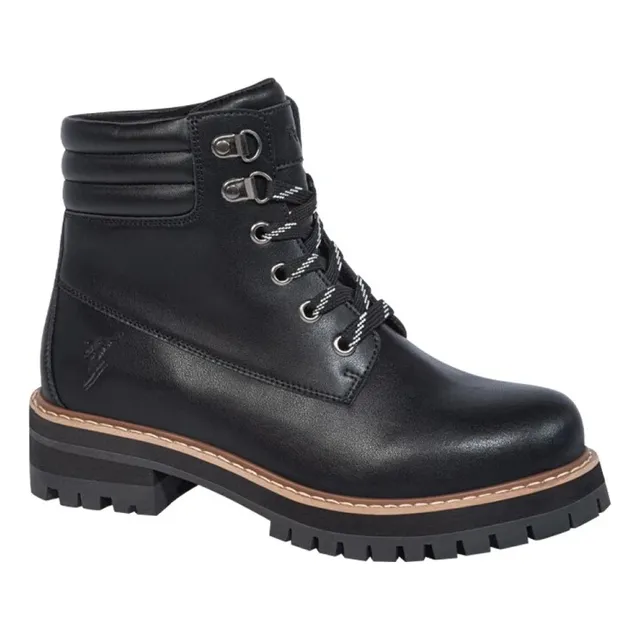 Bota Hiker Goodyear 9031 De Dama En Negro