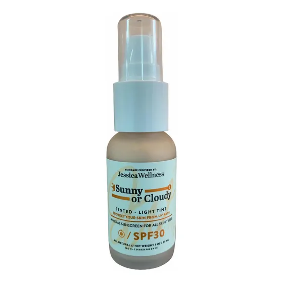 Protector Solar Tono Light De Jessica Wellness 30 Spf