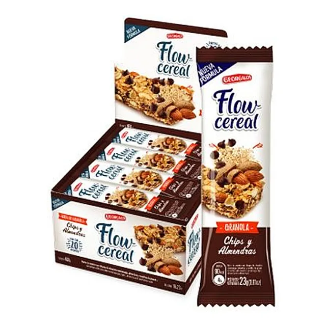 Barrita De Cereal Sabores Georgalos X20uni