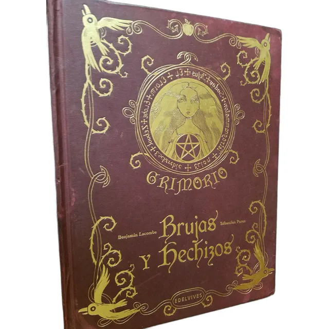 Grimorio Brujas Y Hechizos Tapa Dura Ilustrado Lacombe Perez