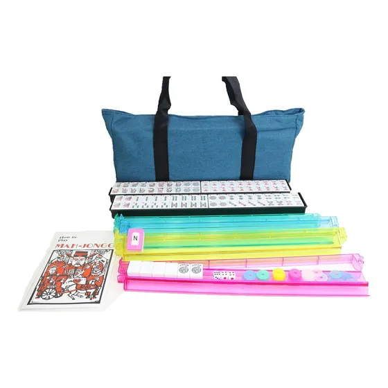Conjunto De Mahjong De 166 Azulejos Americanos Usável Suave 