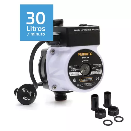 Bomba presurizadora Femmto BP30L-9M 100W - 220V