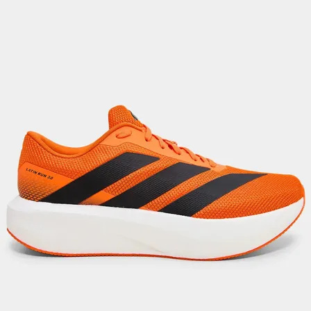 Tênis adidas Latin Run 3.0 Masculino Corrida Cloudfoam Laranja 42 Br
