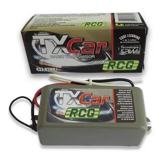Control Remoto Rcg 433mhz Para Luces De Carro Para Portones