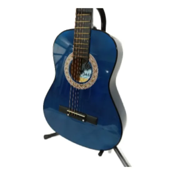 Guitarra Clásica De Niños Con Forro Método Uña Afinador Capo