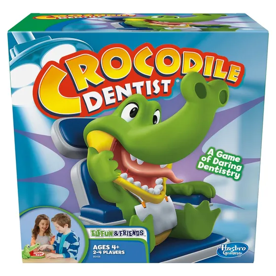 Juego De Mesa Para Niños Hasbro Crocodile Dentist, Exclusivo