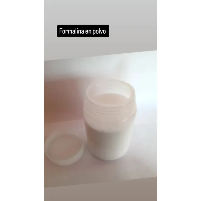 Formalina ( Formaldehído) En Polvo De 200 Grs ( 110 Vds )