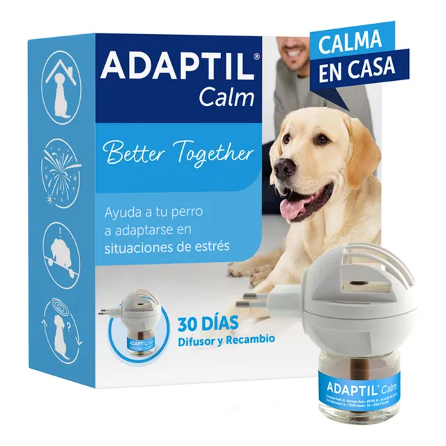 Adaptil Calm Kit Difusor + Repuesto Control Estres Ansiedad 