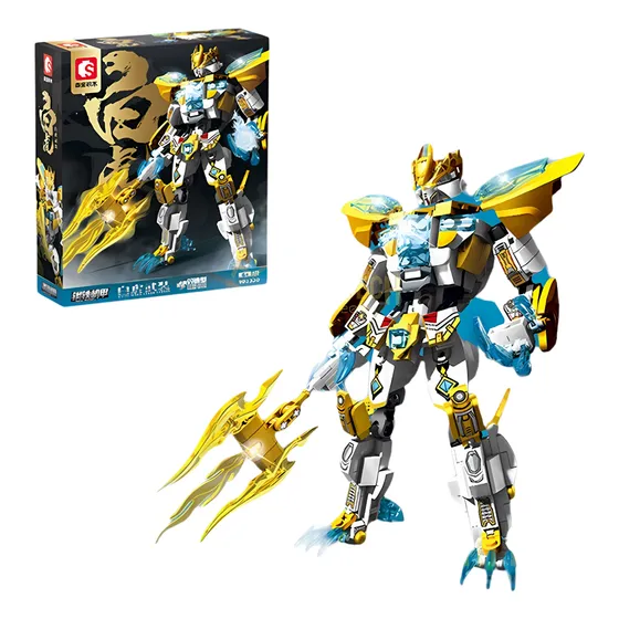 Sembo Blocks Dragón Mecha Of Steel 103332 - Bloques Armables