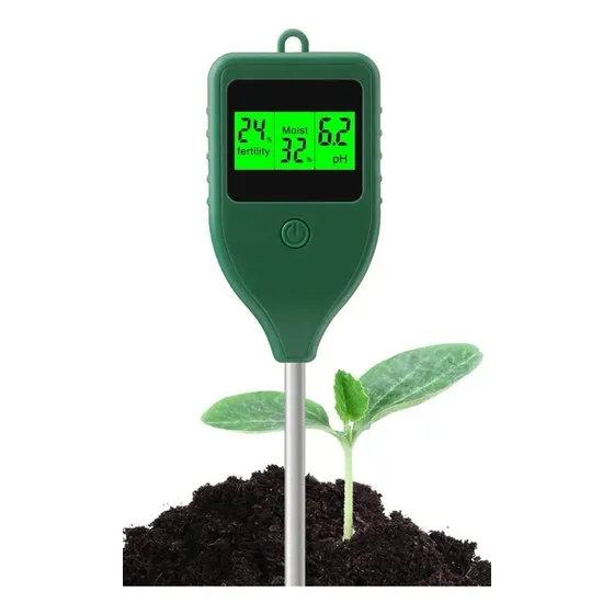 Medidor De Suelos 3 En 1 Digital Humedad Fertilidad Ph