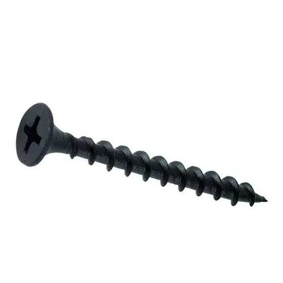Tornillo Madera Crs 6 X 1 1/4 Pulgada Negro - 1000 Unidades
