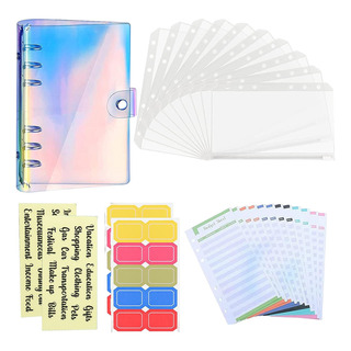 Diy A6 Pu Carpeta De Cuaderno De Cuero 6 Carpeta De Anillas Diy A6 Pu Carpeta De Cuaderno De Cuero 6 Carpeta De Anillas