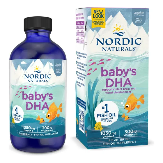 Suplemento Dha Para Bebés De Nordic Naturals, 1050 Mg De Ome