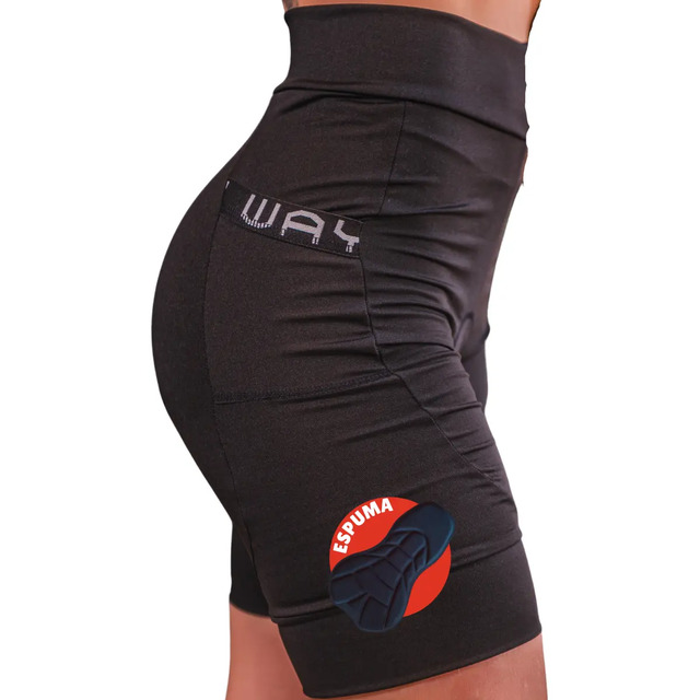 Bermuda Ciclismo Mtb Forro De Espuma Feminino Pro