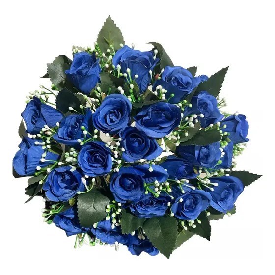 Buque De Rosas Grande Flores Artificial Qualidade E Realismo Decoração Rosas Luxo Artificial