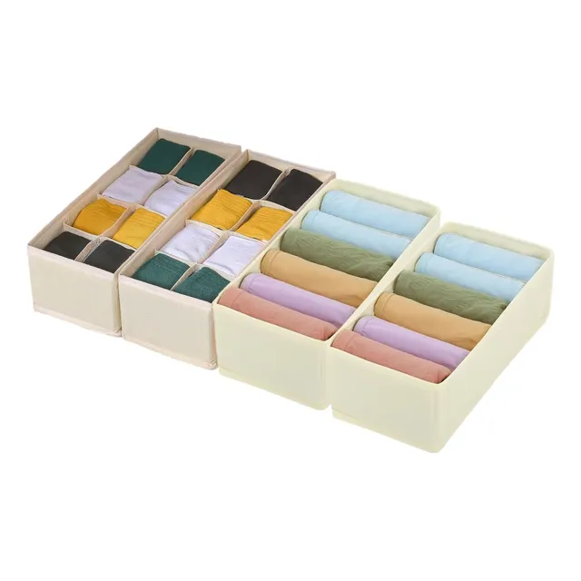 Organizador Ropa Interior Cajones Placard Separadores Set X4