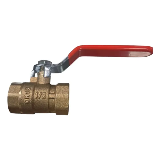 Llave De Paso Bola De 1/2 Bronce