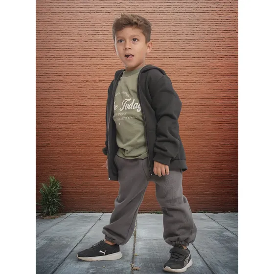 Camperas Nenes Con Capucha Santos Bambinos