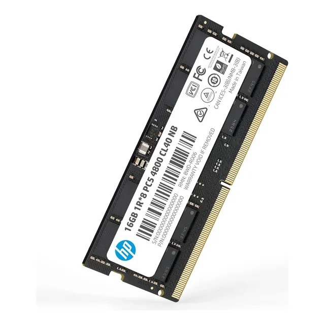 Memoria Ram Para Laptop Hp 6h310aa Ddr5 4800mhz 16gb So-dimm