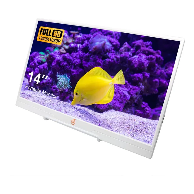 Monitor Portátil De 14 Pulgadas Naranja Pi, 1080p Hd Resoluc