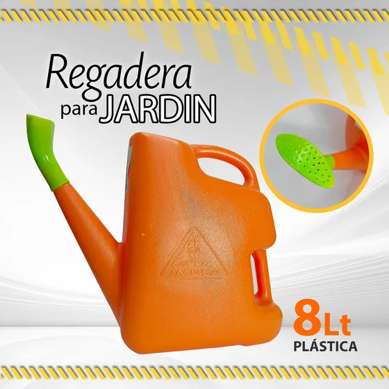 Regadera Para Jardin Imusa 8 Litros Plastica / 11022