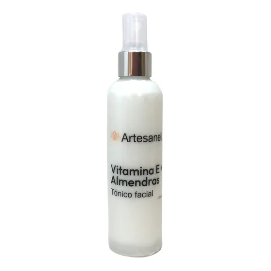 Tónico Facial De Vitamina E + Almendras Artesaneli Tipo De Piel Sensible