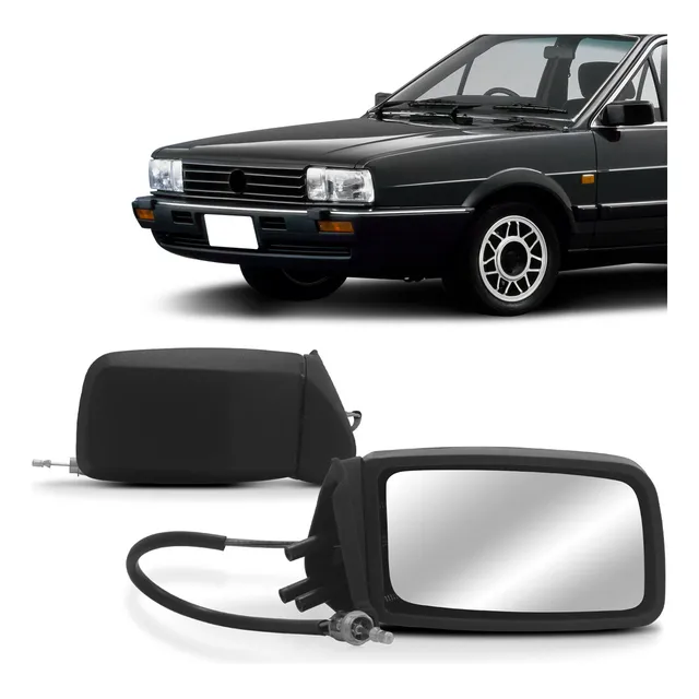 Retrovisor Santana 1985 86 87 88 89 90 Controle Manual