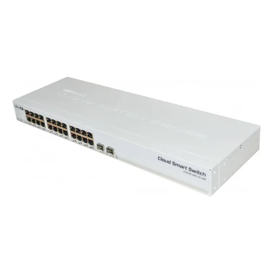 Switch Mikrotik Css326 24g-2s+rm