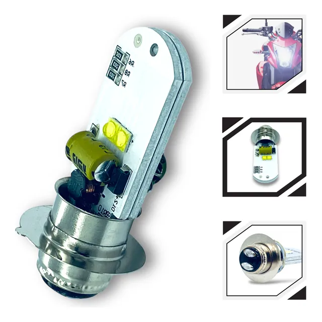 Lampada Farol Led M5 Biz 100 125 Pop 100 Bros 2009, 2014, 16