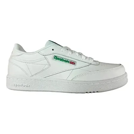 Tenis Reebok Club C De Niño Infantil Blanco Lisa 24.5 Mx