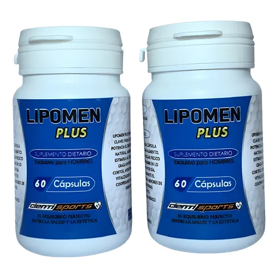  Lipomen Plus Potente Quemador Unico Para El Hombre (promo)