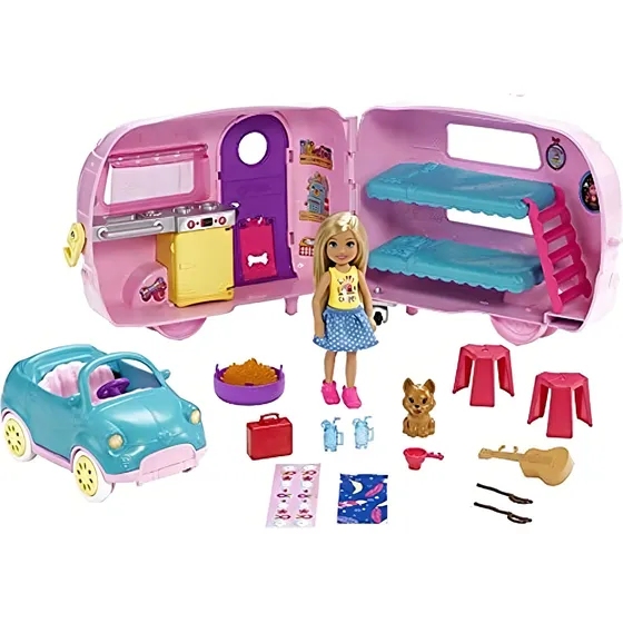 Caravana Barbie Club Chelsea - Mattel
