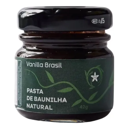 Pasta De Baunilha Natural 42g Vanilla Brasil