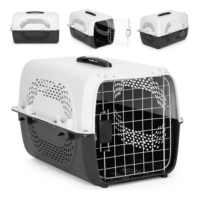 Transportadora Rígida Mascotas Perro Gato Resistente 10kg