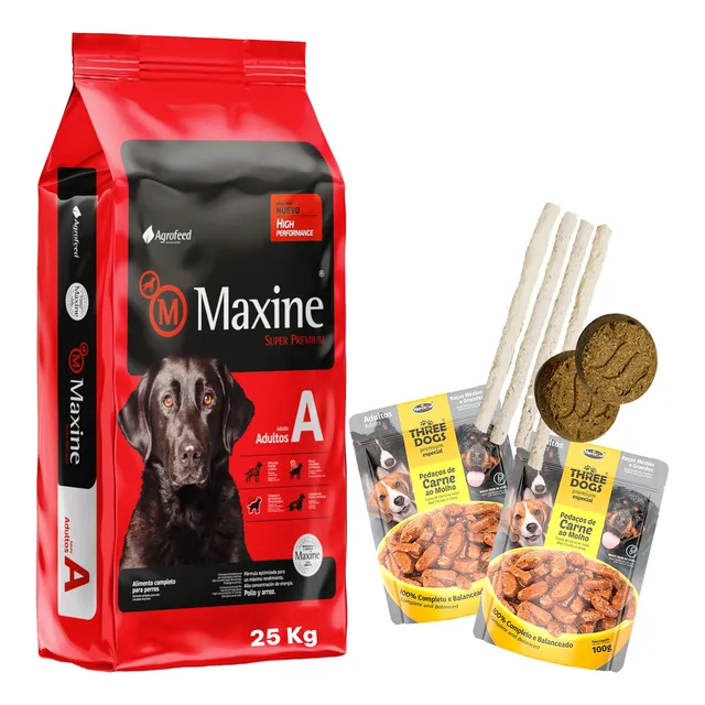 Maxine Dog Perro Adulto 25 Kg + Regalo + Envío