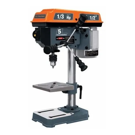 Truper Taladro De Banco 1/3hp 1/2  X 8  Velocidad Variable