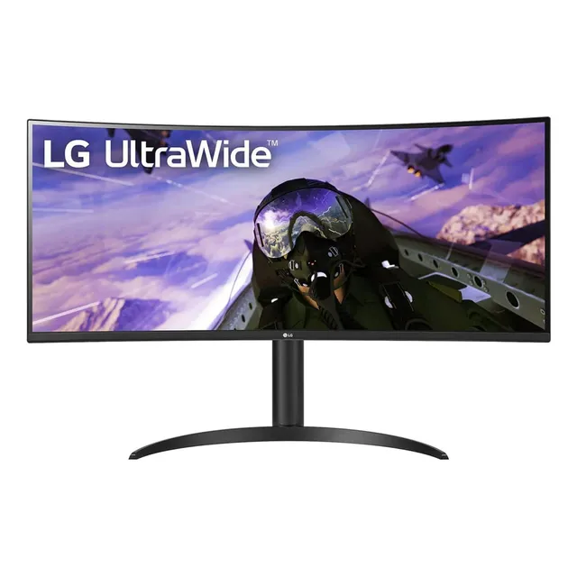 Monitor LG 34bp65c-b curvado Ultrawide 34 pulgadas Hdr10 Refresco Rate of 160 Hz color negro