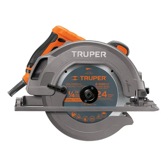 Sierra Circular 7-1/4 1500 W Profesional Truper 