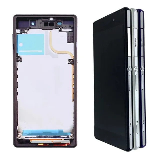 For Tela Lcd Com Moldura Para Sony Xperia Z2