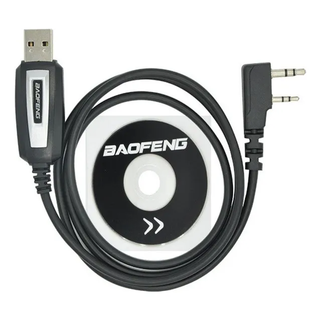 Cable De Programación Usb Y Cd De Software Para Baofeng Uv-5