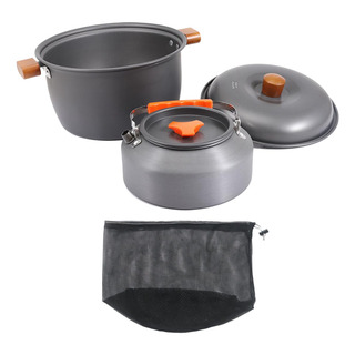 Juego De Cocina Para Acampar Con Bolsa De 1,6 Litros Juego De Cocina Para Acampar Con Bolsa De 1,6 Litros