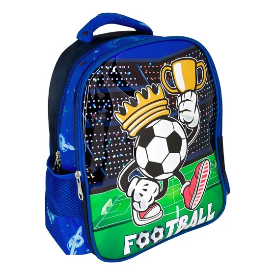 Owen Mochila Escolar Jardín Futbol Azul Owmi10038s Chica